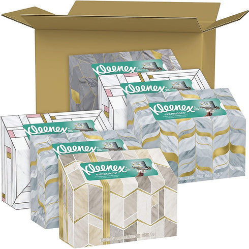 Kleenex Hand Towels, Disposable Hand Paper Towels, 60 Towels per Box, 360 Towels Total per Box