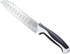 Mercer Culinary Millennia White Handle, 7-Inch Granton Edge, Santoku Knife