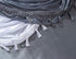 Regal Home Collections Amore 54 X 84 Inch Luxurious 5PC Attached Valance, Silver Window Curtain Set, 54 X 84