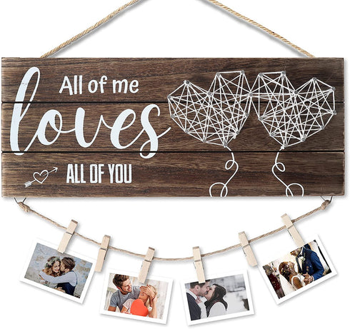 Valentines Day Gifts for Her,Romantic Gifts for Boyfriend Girlfriend,Valentines Day Gifts for Him,Couple Gifts,Engagement Gifts for Couple,Gifts for Husband Wife,Birthday Gifts Picture Frame