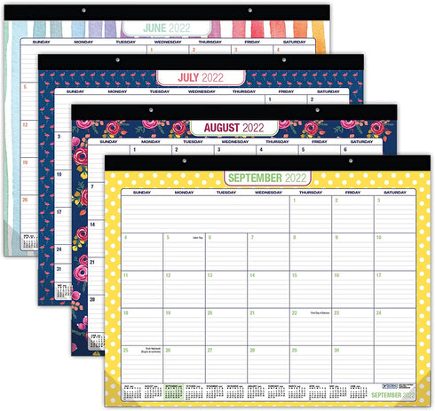 Desk Calendar 2022: Large Monthly Pages - 22"x17" - Runs Through December 2022 (Pack of 1)