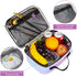 Lunch Box with Padded Liner, Rickyh style Spacious Insulated Lunch Bag Durable Thermal Lunch Cooler Pack with Strap for Boys Girls Adults School Sports Beach Picnic Work Camp,2 Pocket (LBXINGXING?