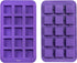 Bakerpan Silicone Brownie Mold, 1.5 Inch Squares Cake Baking Pan, 15 Cavities - Set of 2