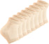 Bememo 4 Pairs of Moisturizing Soft Gel Heel Socks Breathable Open Toe Socks for Dry Cracked Skin Hydrating Day and Night Care Skin