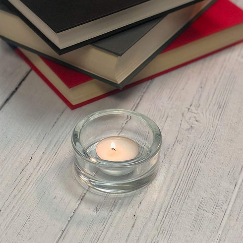 Amazon Basics 200-Pack Unscented Tealight Candles - 4 Hour Burn Time - White