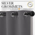 NICETOWN Thermal Insulated Grommet Blackout Curtains for Bedroom (2 Panels, W42 x L63 -Inch, Grey)