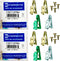 Intermatic 156T1978A Time Switch Trippers for T100 Series Timers 2 On 2 Off With 4 Screws Per Package (2 Pack)