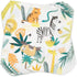 Jungle Theme Safari Birthday Animal Party Decorations Plates and Dinnerware Supplies (144 Pieces, Serves 24)