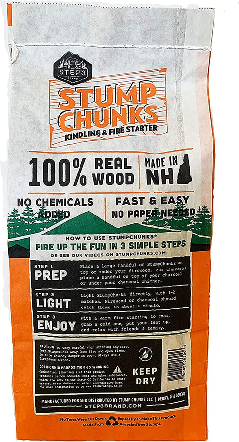 Stump Chunks SC-3 3 Cu Ft Medium Bag