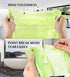 Compostable Trash Bags - FORID 8 Gallon Garbage Bags 150 Count Trash Can Liners 30 Liter Unscented Medium Wastebasket Bags for Kitchen Bathroom Home Office Garbage Can (5Rolls/Green)