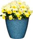 Classic Home and Garden 807-375R Premiere Collection Planter, Vogue 8", Indigo