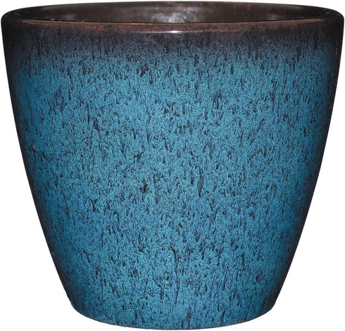 Classic Home and Garden 807-375R Premiere Collection Planter, Vogue 8", Indigo