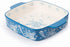 Wisenvoy Baking Dish Ceramic Brownie Pan 9x9 Baking Pan Casserole Dish Lasagna Pan Square Rose Dish Pan Bakeware Sets