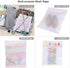 SPLF 4 Pack Extra Large Heavy Duty Mesh Laundry Bags, Durable Delicates Net Wash Bag for Bra Lingerie, Underwear, Socks, Sweaters and Garment, Travel Organization Washing Bag