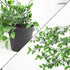 AUSTOR 2 Packs Artificial Hanging Plants with Pot Fake Plants Hanging Vines Shelf Plants Artificial Decor Potted Plants for Home Indoor Outdoor Office