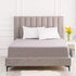 RECYCO Waterproof Mattress Protector Twin Size, Super Soft Breathable Mattress Pad Cover for Comfort & Protection, Noiseless Premium Cotton Terry Bed Mattress Cover (Grey Stripe)