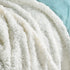 Catalonia Fluffy Sherpa Throw Blanket, Super Soft Mink Plush Couch Blanket, TV Bed Fuzzy Blanket, Comfy Warm Heavy Throws, Comfort Caring Gift,50x60 inches, Teal