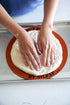 Silpat Perfect Pizza Non-Stick Silicone Baking Mat, 12" Round, Orange, AH305-01
