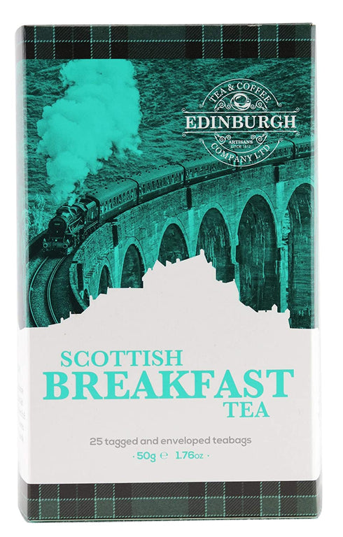 Edinburgh Tea & Coffee Company, Scottish Breakfast Tea 25ct (25 Count (Pack of 1))