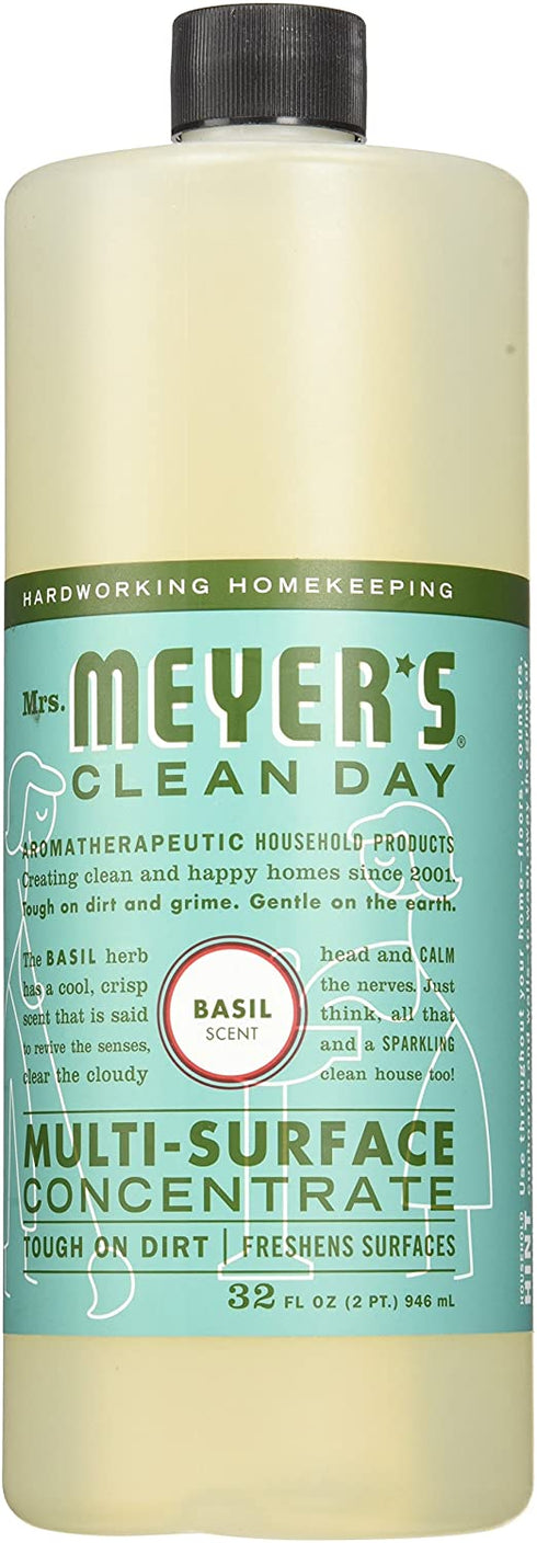 Mrs. Meyer's Clean Day Multi-Surface Concentrate - 32 oz - Basil