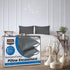 Utopia Bedding Waterproof Pillow Protector Zippered Pillow Encasement Jersey - 20 x 28 Inches - (Pack of 2, Queen, Grey)