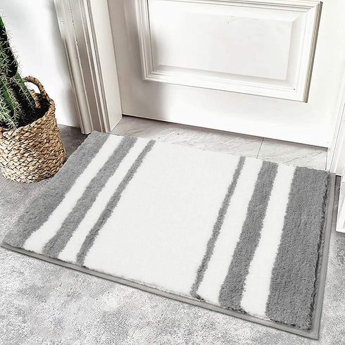 Non Slip Bath Mat Machine Washable Bathroom Rug Soft Absorbent Bath Rug 20"x32" Micorfiber Bath Rugs for Bathroom Tub and Shower