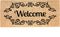 Evergreen Flag Welcome Scroll Sassafras Switch Mat 22" x 10"