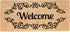 Evergreen Flag Welcome Scroll Sassafras Switch Mat 22" x 10"
