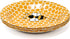 Bumble Bee Party Supplies Tableware Set Includes 24 9" Plates 24 7" Plate 24 9 Oz Cup 50 Lunch Napkin Honey Bees Honeycomb Baby Shower & Happy Bee Day Birthday Disposable Paper Dinnerware Decorations