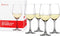 Spiegelau Wine Lovers White Wine Glasses, Set of 4, European-Made Lead-Free Crystal, Classic Stemmed, Dishwasher Safe, Professional Quality White Wine Glass Gift Set, 13.4 oz