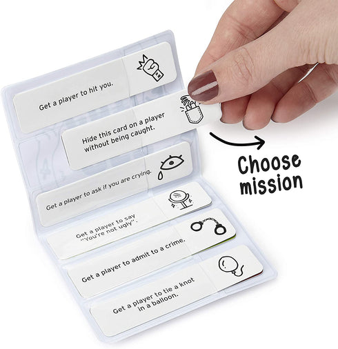Dont Get Got: A Party Game About Completing Secret Missions and Not Getting Caught