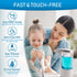 Automatic Touchless Soap Dispenser, Soap Dispenser for Bathroom, Kitchen, Equipped with Infrared Motion Sensor Suitable for Hand Soap, Dish Soap, Sanitizer