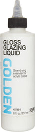 Golden Acrylic Glazing Liquid Gloss - 8 oz Bottle
