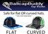 Made in USA- BallcapBuddy Cap Washer Hat Washer for Baseball Caps Original Design Patented Ball Cap Cleaner Frame/Cage/Rack 2-Pack BLACK