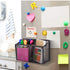 Workablez Magnetic Pencil Holder - 2 Generous Compartments Magnetic Storage Basket Organizer - Extra Strong Magnets - Perfect Mesh Pen Holder to Hold Whiteboard, Locker Accessories€¦