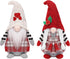 Valentine's Day Gnomes Plush Decorations , 2 Pack Mr. and Mrs. Handmade Swedish Tomte Santa Scandinavian Figurine Nordic Plush Elf Gnome Ornaments for Valentine Home Decor
