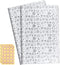 CHRORINE 90 Sheets Christmas Wrapping Paper Silver Snowflake Wrapping Tissue Paper with Snowflake Stikers for DIY Craft? Christmas Party Winter Party Decorations?14.96 inchx20 inch?