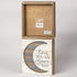 Primitives by Kathy Hand-Lettered Slat Box Sign, 7" x 8", To The Moon And Back