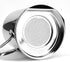 WUWEOT Bacon Grease Container with Strainer, 2 L/2.1 Quart Stainless Steel Oil Strainer Pot Grease Can with Dust-Proof Lid, Easy Grip Handle and Tray for Bacon Fat, Kitchen Cooking or Frying Oil