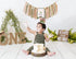 Woodland 1st Birthday Decorations - Oh Deer One Banner High Chair, Green Leaf Birthday Crown, highchair decorations for 1st birthday, Woodland Birthday Party Supplies, Enchanted Forest Party Decor