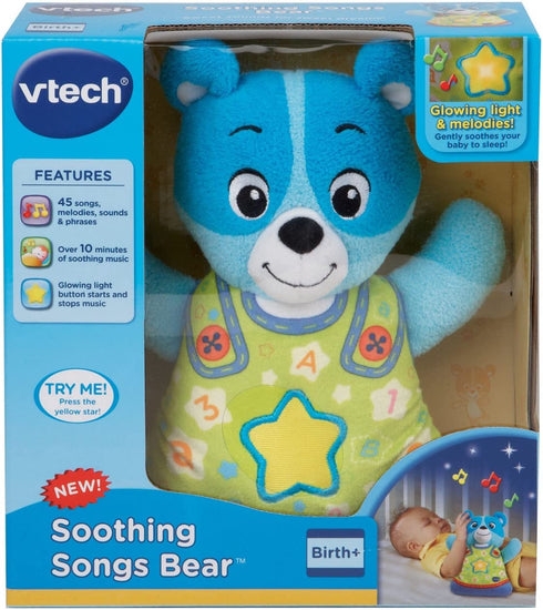 VTech Soothing Songs Bear, Blue