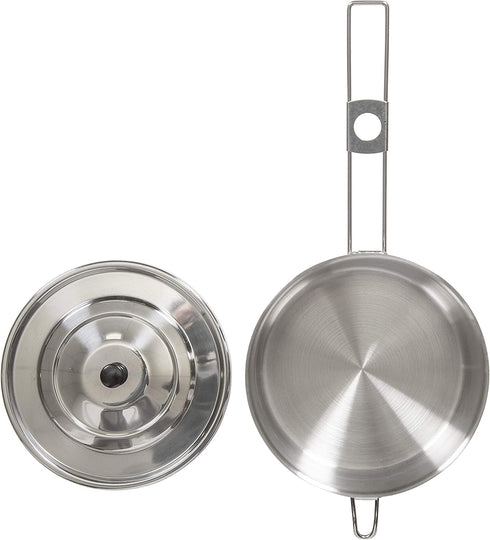 Stansport Solo Stainless Steel Cook Pot (1-Liter), One Size