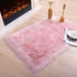 Fulie Ultra Soft Rug Faux Sheepskin Fur Area Rug, Pink Fluffy Shag Rug for Girls Bedroom Bedside Floor Carpets, Fuzzy Plush Rugs for Sofa Living Room Indoor Home Decor, 2x3 Feet
