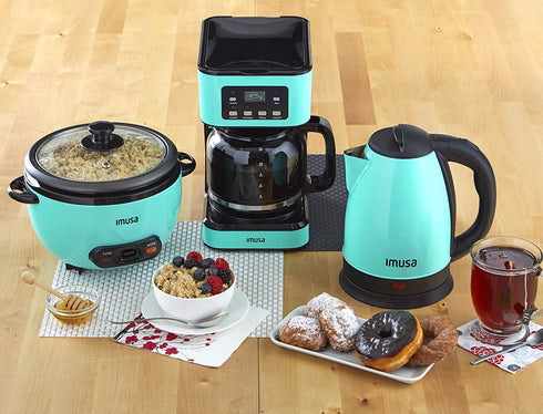 IMUSA USA GAU-18220T Teal 1.8L Electric Tea Kettle