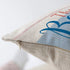 Hexagram Ocean Theme Summer Pillow Covers 18 x 18 Inch Set of 4 Blue Sea Turtle Beach Pattern Soft Linen Throw Pillow Cover Cushion Case for Couch Sofa Living Room Indoor Outdoor Home Decor