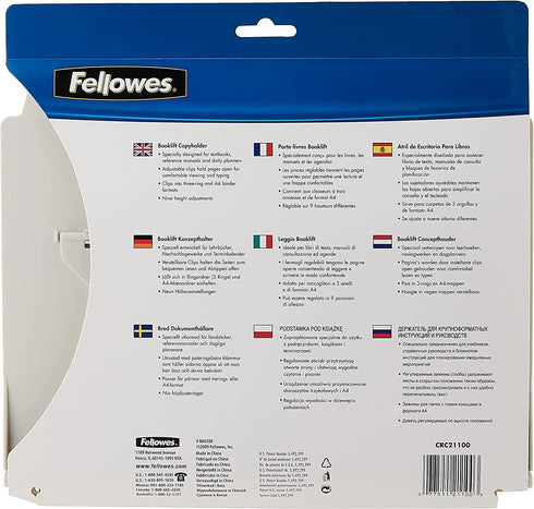 Fellowes Booklift Copyholder,Platinum (21100)