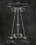 Nikola Tesla Wall Art Patent Prints (8"x10") Set of 6 - Engineer Gifts - Geek Home Decor