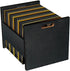 Atlantic 96636247 Record Crate Shelf, 15.40in. x 15.00in. x 2.20in, Black