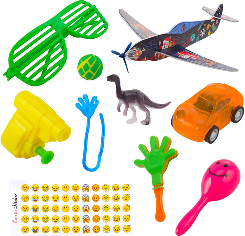 Kissdream 152 Pcs Party Toys Assortment for Kids Birthday Party Favors Carnival Prizes Box Goodie Bag Fillers Classroom Rewards Assorted Pinata Fillers,Bulk ToysTreasure Box for Boys and Girls
