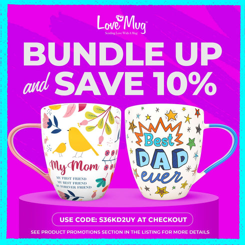 Love Mug: Dad Mug - Birthday Gifts for Dad, Father in Law. Best Dad Ever Coffee Mug, Dad Mugs From Daughter & Son. Mugs for Fathers Day, Dad Coffee Cup, Fathers Day Mug for Dad, Papa